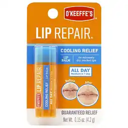 Walgreens Lip Repair Cooling Relief Lip Balm offer