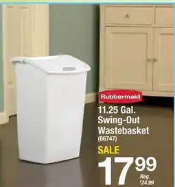 Ace Hardware 11.25 Gal. Swing-Out Wastebasket offer