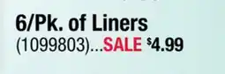 Ace Hardware 6/Pk. of Liners offer