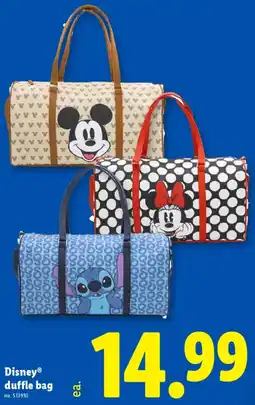 Lidl Disney duffle bag offer