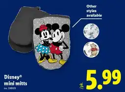 Lidl Disney mini mitts offer