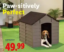 Lidl small dog kennel offer