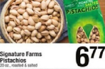 Star Market Signature Farms Pistachios offer
