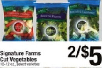 Star Market Signature Farms Cut Vegetables offer