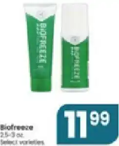 Star Market BioFreeze offer