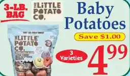 Market Basket Baby potatoes offer