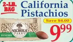 Market Basket California Pistachios offer