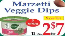 Market Basket Marzetti Veggie Dips offer