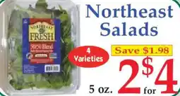 Market Basket Northeast Salads offer