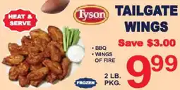 Market Basket Tailgate wings offer
