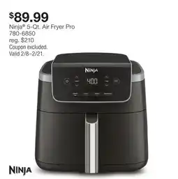 JC Penney Ninja 5-Qt. Air Fryer Pro offer
