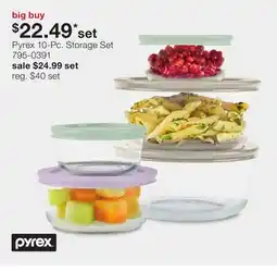 JC Penney Pyrex 10-Pc. Storage Set offer