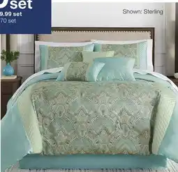 JC Penney Sterling 7-Pc. Queen Comforter Sets offer