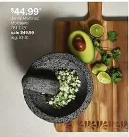 JC Penney Jenny Martinez Molcajete offer