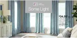 JC Penney Linden Street Gwen Light-Filtering 84 Grommet-Top Curtain offer