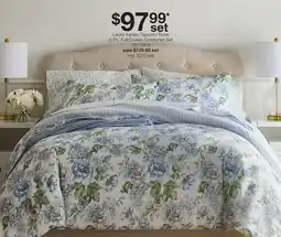 JC Penney Laura Ashley Tapestry Rose 3-Pc. Full/Queen Comforter Set offer