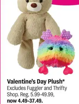 Meijer Valentine's Day Plush offer