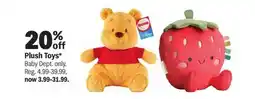 Meijer Plush Toys offer