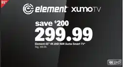 Meijer Element 65 4K UHD HDR Xumo Smart TV offer