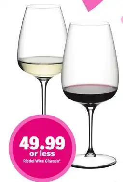 Meijer Riedel Wine Glasses offer