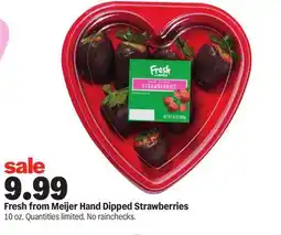 Meijer Meijer Hand Dipped Strawberries offer