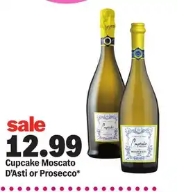 Meijer Cupcake Moscato D'Asti or Prosecco offer