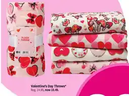 Meijer Valentine's Day Throws offer