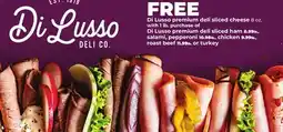 Hy-Vee Di Lusso premium deli sliced ham offer