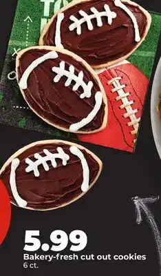 Hy-Vee Bakery fresh cut out cookies offer