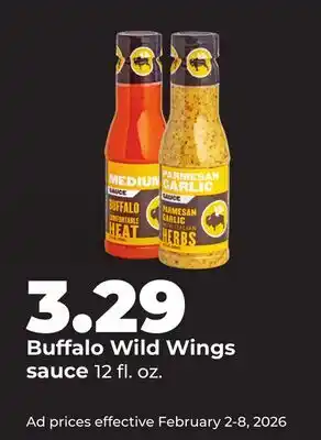 Hy-Vee Buffalo Wild Wings sauce offer