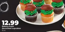 Hy-Vee Bakery decorated cupcakes offer