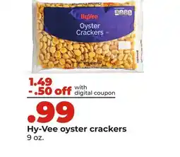 Hy-Vee Hy-Vee oyster crackers offer
