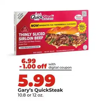 Hy-Vee Gary's QuickSteak offer