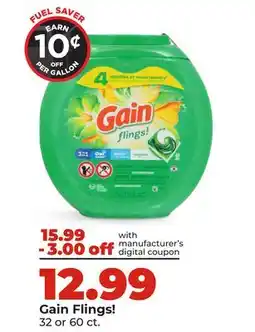 Hy-Vee Gain Flings! offer