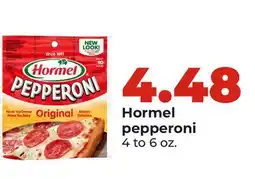 Hy-Vee Hormel pepperoni offer