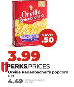 Hy-Vee Orville Redenbacher's popcorn offer