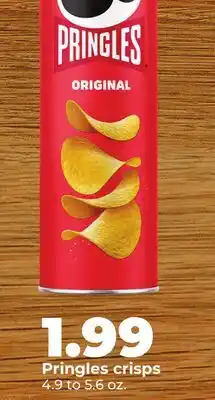 Hy-Vee Pringles crisps offer
