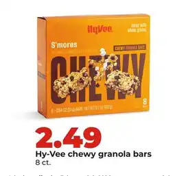 Hy-Vee Hy-Vee chewy granola bars offer