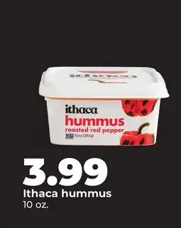 Hy-Vee Ithaca hummus offer