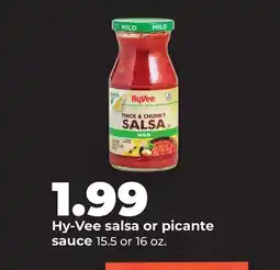 Hy-Vee Hy-Vee salsa or picante sauce offer