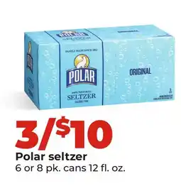 Hy-Vee Polar seltzer offer