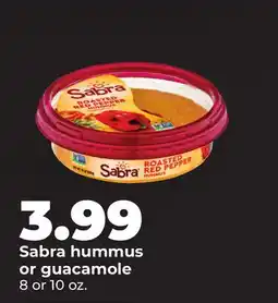 Hy-Vee Sabra hummus or guacamole offer