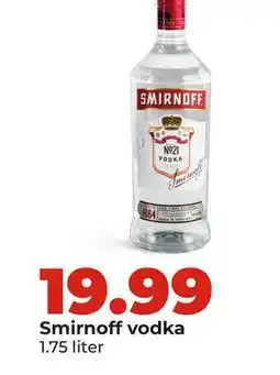 Hy-Vee Smirnoff vodka offer