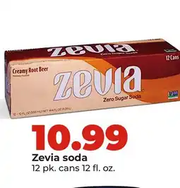 Hy-Vee Zevia soda offer
