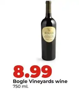 Hy-Vee Bogle Vineyards wine offer
