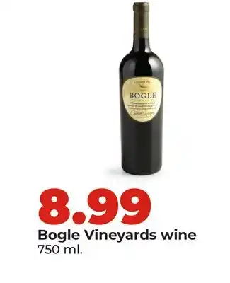Hy-Vee Bogle Vineyards wine offer