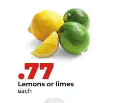 Hy-Vee Lemons or limes offer