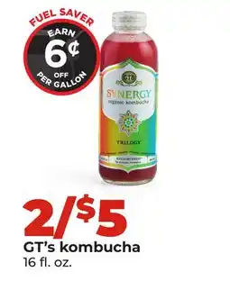 Hy-Vee GT's kombucha offer