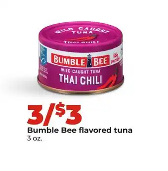 Hy-Vee Bumble Bee flavored tuna offer