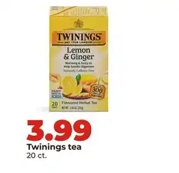 Hy-Vee Twinings tea offer